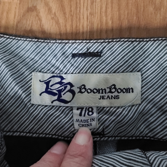 Boom Boom Jean's Size 7/8   Inseam 33 - Picture 7 of 9
